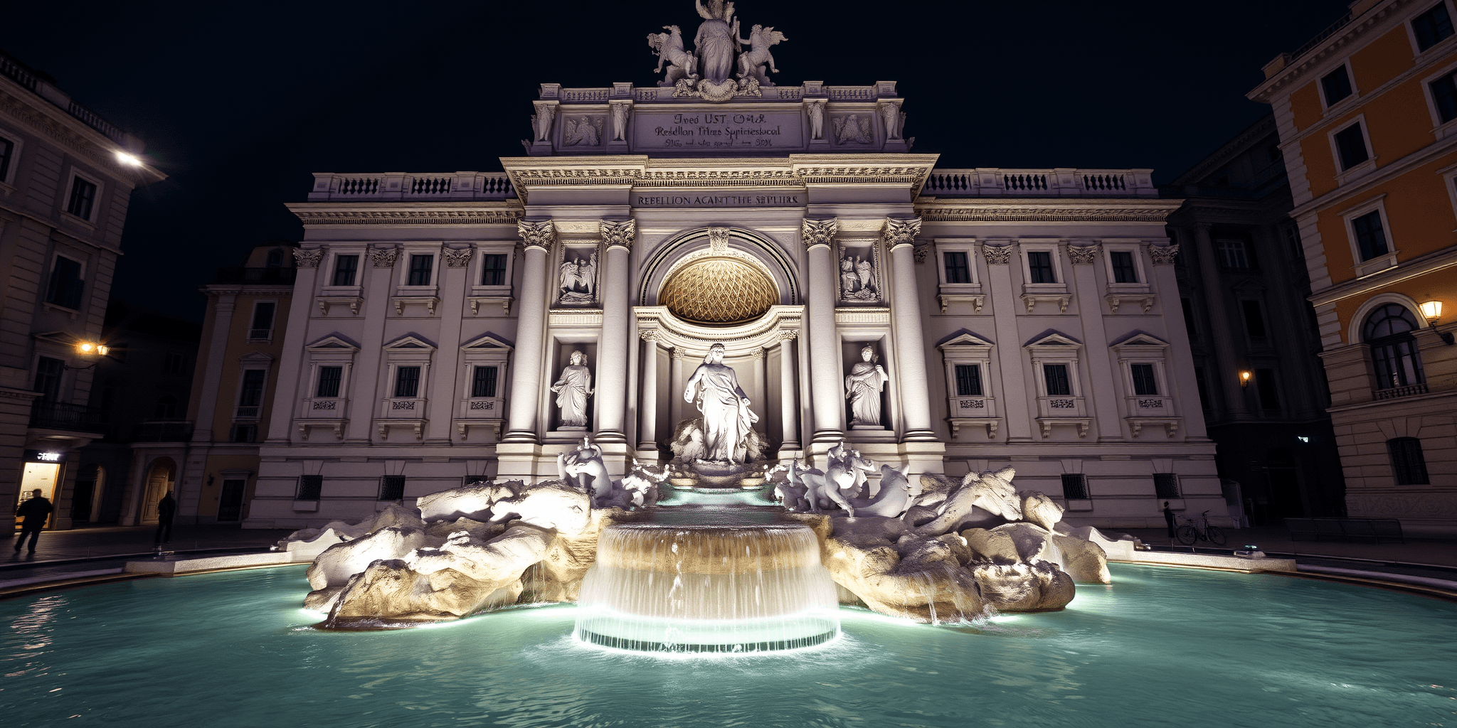 trevi fountain